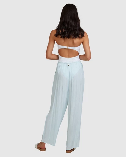 BILLABONG Beach Dream Pants PASTEL BLUE 6 BILLABONG Beach Dream Pants PASTEL BLUE - Image 6