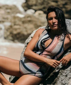 BILLABONG 1mm Sol Sistah Shorty Spring Wetsuit CANVAS NEO -Womens Swim BILLABONG abjw500101 billabongl nhs3 frt2