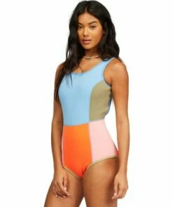 BILLABONG Seaker Reversible Sleeveless Spring Wetsuit HEAT WAVE -Womens Swim BILLABONG abjw600100 billabongw rqf0 sd1