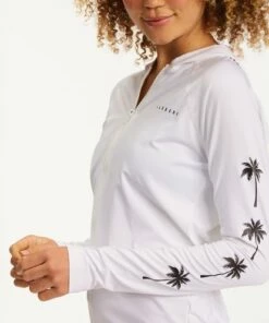 BILLABONG Core Surfdaze Long Sleeve Rashguard BLACK -Womens Swim BILLABONG abjwr00113 billabongw wht dtl1