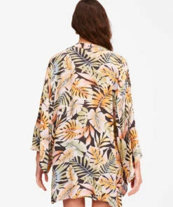BILLABONG Parisian Nights Kimono Top MULTI -Womens Swim BILLABONG abjwt00210 billabongw bk2 bck1
