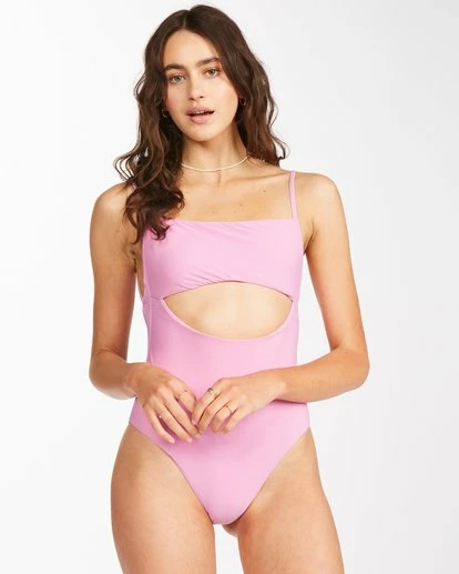 BILLABONG Sol Searcher Cut-Out One Piece Swimsuit PARADISE PINK 7 BILLABONG Sol Searcher Cut-Out One Piece Swimsuit PARADISE PINK - Image 7