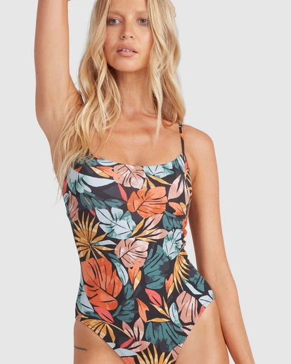 BILLABONG Somedaze Mia DD Underwire One-Piece Swimsuit BLACK 6 BILLABONG Somedaze Mia DD Underwire One-Piece Swimsuit BLACK - Image 6