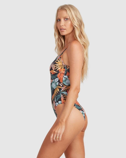 BILLABONG Somedaze Mia DD Underwire One-Piece Swimsuit BLACK 2 BILLABONG Somedaze Mia DD Underwire One-Piece Swimsuit BLACK - Image 2