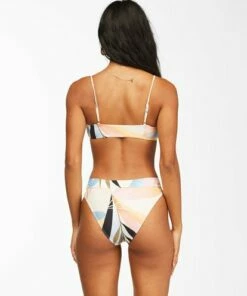 BILLABONG Last Rays Skinny Mini Crop Bikini Top MULTI -Womens Swim BILLABONG abjx300104 billabongw mul bck1