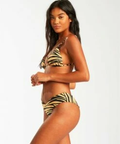 BILLABONG Wild Groove Slide Triangle Bikini Top GOLD DUST -Womens Swim BILLABONG abjx300118 billabongw gdd sd1