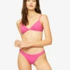 BILLABONG Sol Searcher Ceci Triangle Bikini Top DAHLIA
