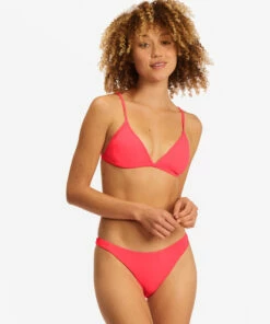 BILLABONG Sol Searcher Ceci Triangle Bikini Top DAHLIA -Womens Swim BILLABONG abjx300134 billabongw rqf0 frt1