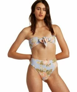BILLABONG Skies For Days Tube Bikini Top ICE BLUE 7 BILLABONG Skies For Days Tube Bikini Top ICE BLUE -Womens Swim BILLABONG abjx300157 billabongw icb frt2