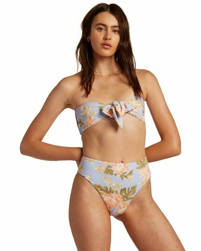 BILLABONG Skies For Days Tube Bikini Top ICE BLUE 4 BILLABONG Skies For Days Tube Bikini Top ICE BLUE - Image 4