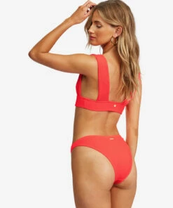 BILLABONG Summer High Plunge Bikini Top TROPIC SHORE -Womens Swim BILLABONG abjx300204 billabongw rqf0 bck1