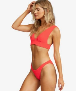 BILLABONG Summer High Plunge Bikini Top TROPIC SHORE -Womens Swim BILLABONG abjx300204 billabongw rqf0 sd1