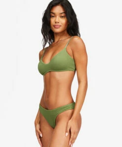 BILLABONG Summer High Bralette Bikini Top FERN 8 BILLABONG Summer High Bralette Bikini Top FERN -Womens Swim BILLABONG abjx300206 billabongw frn sd1