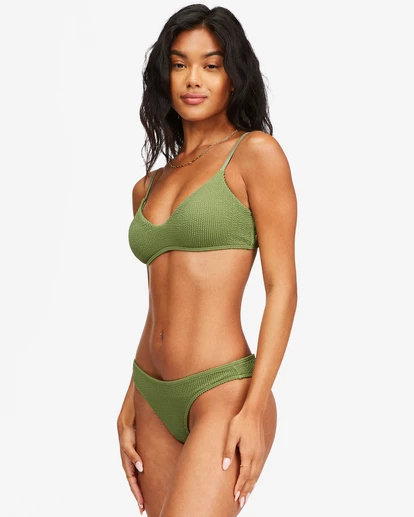 BILLABONG Summer High Bralette Bikini Top FERN 4 BILLABONG Summer High Bralette Bikini Top FERN - Image 4