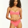 BILLABONG Sol Searcher Gigi Bralette Bikini Top ACID PINK