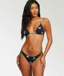 BILLABONG Tropic Time Reversible Slide Triangle Bikini Top MULTI -Womens Swim BILLABONG abjx300240 billabongw mul frt2