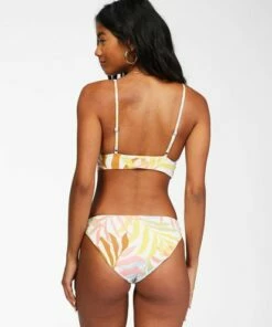 BILLABONG Tropic Jungle V-Neck Cami Bikini Top MULTI -Womens Swim BILLABONG abjx300256 billabongw mul bck1