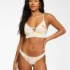 BILLABONG Tropic Jungle V-Neck Cami Bikini Top MULTI
