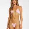 BILLABONG Another Paradise Bandeau Bikini Top PINK LADY
