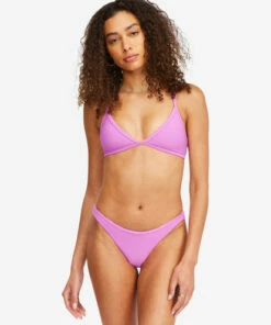 BILLABONG Tanlines Ceci Triangle Bikini Top BRIGHT ORCHID