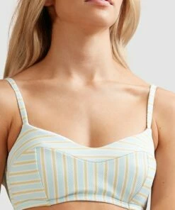 BILLABONG Broadwalk D/DD Vintage Bralette Bikini Top PASTEL BLUE 14 BILLABONG Broadwalk D/DD Vintage Bralette Bikini Top PASTEL BLUE -Womens Swim BILLABONG abjx300335 billabongw beh0 dtl1