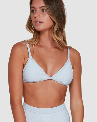 BILLABONG Marina Ivy Tri Bikini Top ICE BLUE 5 BILLABONG Marina Ivy Tri Bikini Top ICE BLUE - Image 5