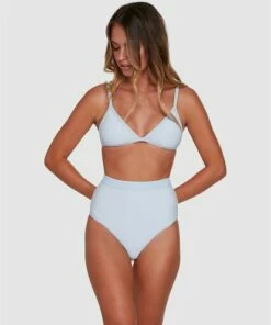 BILLABONG Marina Ivy Tri Bikini Top ICE BLUE