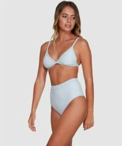 BILLABONG Marina Ivy Tri Bikini Top ICE BLUE 8 BILLABONG Marina Ivy Tri Bikini Top ICE BLUE -Womens Swim BILLABONG abjx300343 billabongwg icb sd1