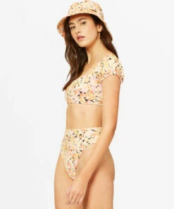 BILLABONG Forever Dazed Crop Bikini Top MULTI 10 BILLABONG Forever Dazed Crop Bikini Top MULTI -Womens Swim BILLABONG abjx300372 billabongw mul sd1