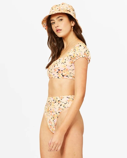 BILLABONG Forever Dazed Crop Bikini Top MULTI 5 BILLABONG Forever Dazed Crop Bikini Top MULTI - Image 5