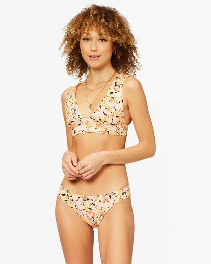 BILLABONG Forever Dazed Plunge Bikini Top MULTI 1 BILLABONG Forever Dazed Plunge Bikini Top MULTI