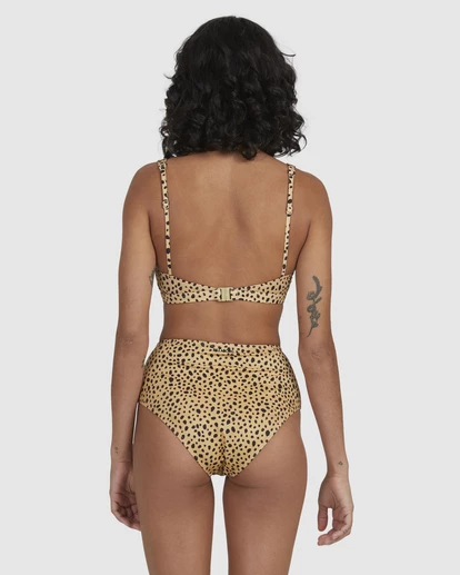 BILLABONG Well Spotted Tank Bikini Top GOLD DUST 6 BILLABONG Well Spotted Tank Bikini Top GOLD DUST - Image 6