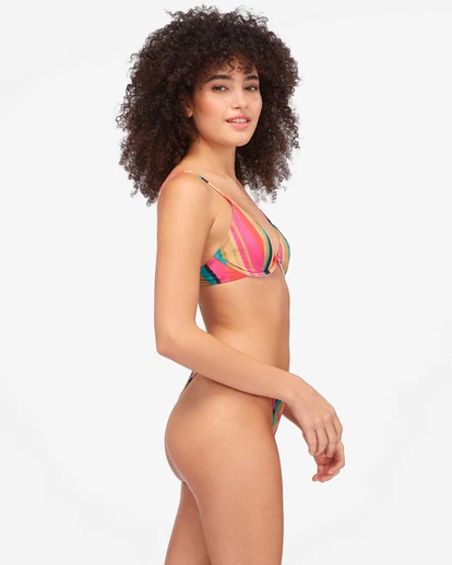 BILLABONG Stripes For Daze Reese Underwire Bikini Top MULTI 2 BILLABONG Stripes For Daze Reese Underwire Bikini Top MULTI - Image 2
