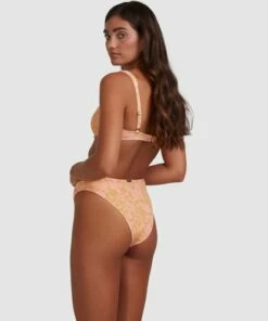 BILLABONG Summer Sun Havana Bikini Bottom CORAL -Womens Swim BILLABONG abjx300396 billabongw crl bck1
