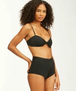 BILLABONG Sol Searcher Lulu Bandeau Bikini Top BLACK PEBBLE 6 BILLABONG Sol Searcher Lulu Bandeau Bikini Top BLACK PEBBLE -Womens Swim BILLABONG abjx300404 billabongw bpb sd1