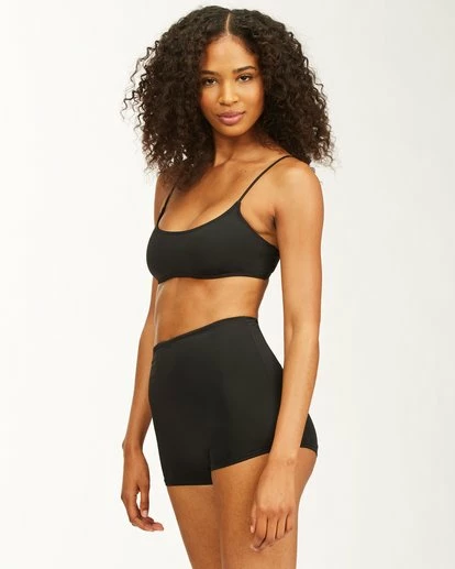 BILLABONG Sol Searcher Skinny Mini Bikini Top BLACK PEBBLE 2 BILLABONG Sol Searcher Skinny Mini Bikini Top BLACK PEBBLE - Image 2