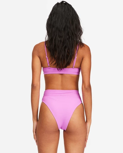 BILLABONG Tanlines Avery Mini Scoop-Neck Bikini Top WHITE 4 BILLABONG Tanlines Avery Mini Scoop-Neck Bikini Top WHITE - Image 4