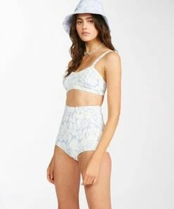 BILLABONG Beyond The Blue Betty Tank Bikini Top SALT CRYSTAL -Womens Swim BILLABONG abjx300449 billabongw scs sd1