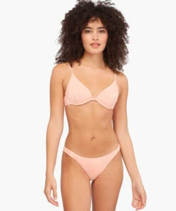 BILLABONG Sol Searcher Reese Underwire Bikini Top BLACK PEBBLE -Womens Swim BILLABONG abjx300469 billabongw pcd frt1