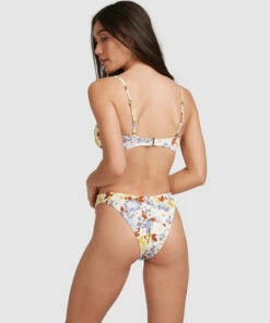 BILLABONG Hula Moon Nova Bra Bikini Top WHITE -Womens Swim BILLABONG abjx300471 billabongw wht bck1