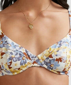 BILLABONG Hula Moon Nova Bra Bikini Top WHITE -Womens Swim BILLABONG abjx300471 billabongw wht dtl1