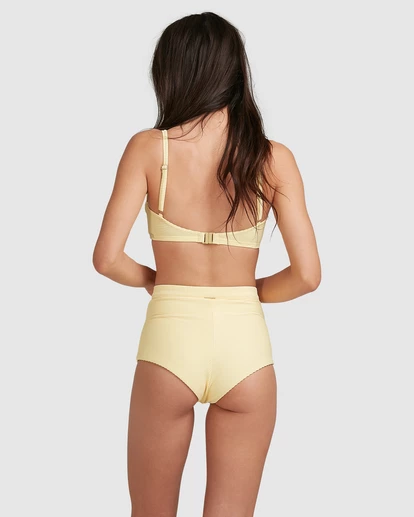 BILLABONG Tanlines DD Vintage Bralette Bikini Top BANANA 3 BILLABONG Tanlines DD Vintage Bralette Bikini Top BANANA - Image 3