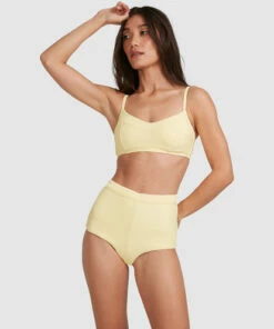 BILLABONG Tanlines DD Vintage Bralette Bikini Top BANANA 8 BILLABONG Tanlines DD Vintage Bralette Bikini Top BANANA -Womens Swim BILLABONG abjx300477 billabongw ban frt2