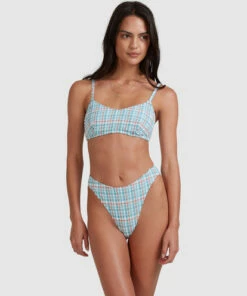 BILLABONG Blue Sky Lila DD Bralette Bikini Top BLUE 10 BILLABONG Blue Sky Lila DD Bralette Bikini Top BLUE -Womens Swim BILLABONG abjx300489 billabongw blu frt2