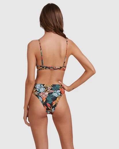 BILLABONG Somedaze Charlie Trilette Bikini Top BLACK 4 BILLABONG Somedaze Charlie Trilette Bikini Top BLACK - Image 4