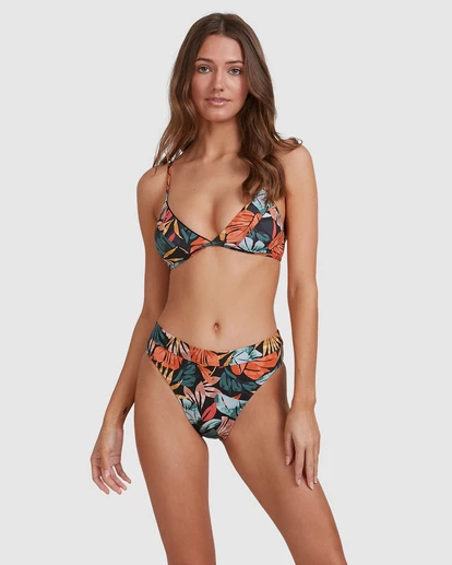 BILLABONG Somedaze Charlie Trilette Bikini Top BLACK 5 BILLABONG Somedaze Charlie Trilette Bikini Top BLACK - Image 5