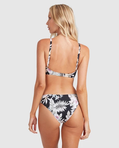 BILLABONG Tropicool Vintage DD Bralette Bikini Top BLACK 5 BILLABONG Tropicool Vintage DD Bralette Bikini Top BLACK - Image 5