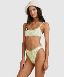 BILLABONG To Dye For Bralette Bikini Top LIME -Womens Swim BILLABONG abjx300507 billabongw lim sd1