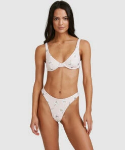 BILLABONG Feelin Peachy Ruby Bra Bikini Top PEACHES -Womens Swim BILLABONG abjx300508 billabongw pec frt2