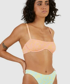 BILLABONG Hot Tropics Olivia Underwire Bikini Top MELON FADE 13 BILLABONG Hot Tropics Olivia Underwire Bikini Top MELON FADE -Womens Swim BILLABONG abjx300512 billabongw mfd dtl1